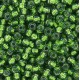 Toho seed beads 8/0 round Silver-Lined Lt Olivine - TR-08-37A